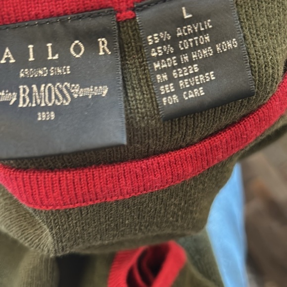 TAILOR B MOSS Sleeveless Sweater Large - Picture 4 of 4